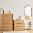 5 FIVE SIMPLY SMART - Commode Framy 3 tirois bois foncé - vignette