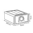 5 FIVE SIMPLY SMART - Bloc Tiroir Tide'n Stak empilable 2,5L - vignette