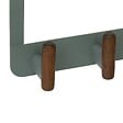 5 FIVE SIMPLY SMART - Patère accroche-porte 4 crochets Cassie vert et bois - vignette
