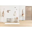 5 FIVE SIMPLY SMART - Patère murale 5 crochets Cassie beige et bois - vignette