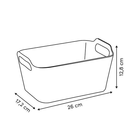 5 FIVE SIMPLY SMART - Panier rangement Arche 4,5L vert céladon - large