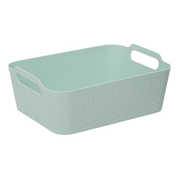 5 FIVE SIMPLY SMART - Panier rangement Arche 12L vert céladon - large