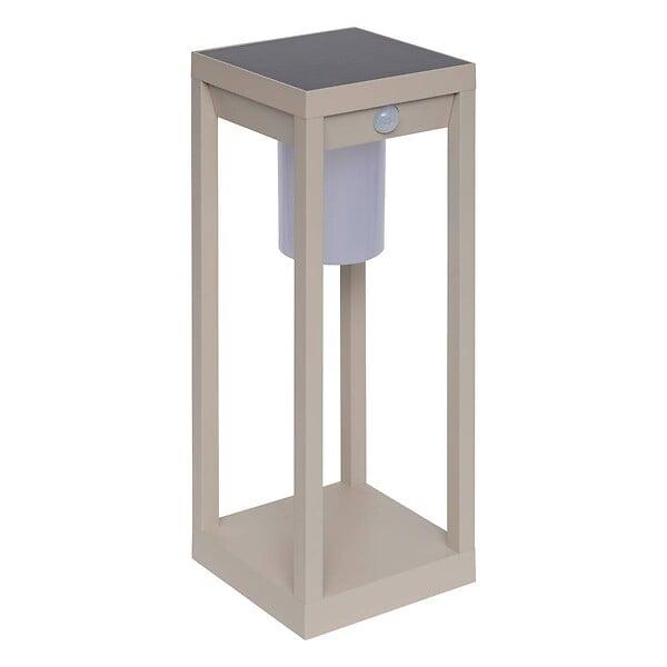 HESPERIDE - Lanterne Piky solaire argile H40cm - large