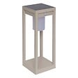 HESPERIDE - Lanterne Piky solaire argile H40cm - vignette