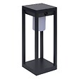 HESPERIDE - Lanterne Piky solaire gris graphite H40cm - vignette