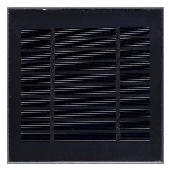 HESPERIDE - Lanterne Piky solaire gris graphite H40cm - large