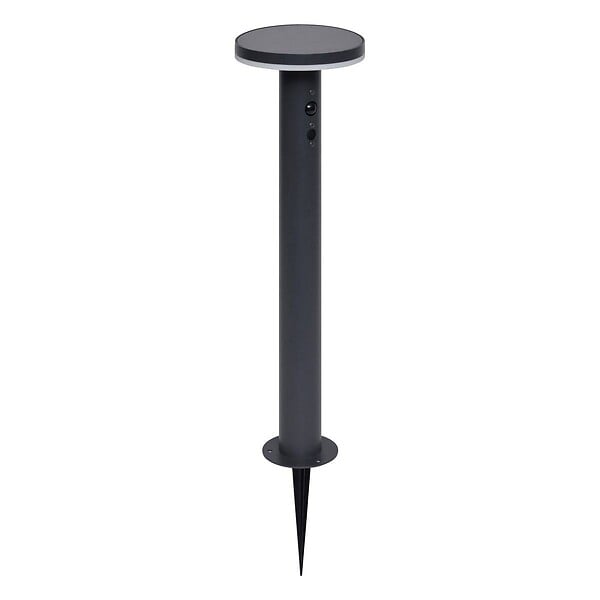 HESPERIDE - Potelet Detekt solaire détecteur de mouvement gris graphite - large