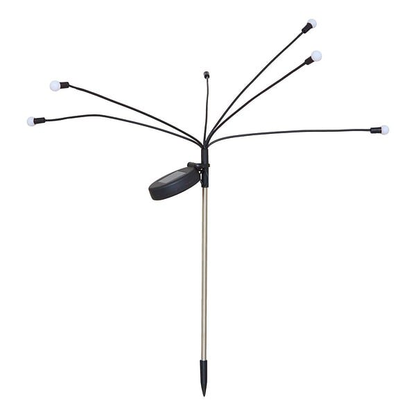 ATMOSPHERA - Balise d'extérieur solaire Tea H70cm noir et blanc - large