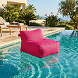 SOO  SANTAI - Fauteuil piscine XL flottant 100 × 90 × 70 cm intérieur / extérieur sans polystyrène – Rose (DC10090-3) - vignette