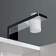 KIAMAMI VALENTINA - Miroir Blanc À Une Porte, 30 Cm, Avec Lumière - vignette