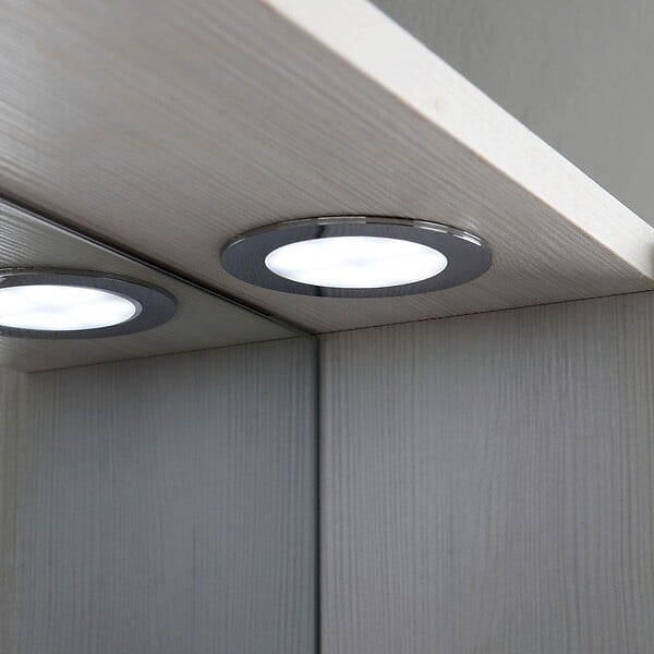 KIAMAMI VALENTINA - Miroir De Salle De Bains En Chêne Blanc Avec Éclairage Led - large