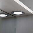 KIAMAMI VALENTINA - Miroir De Salle De Bains En Chêne Blanc Avec Éclairage Led - vignette