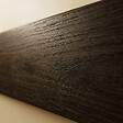 SWISS AQUA TECHNOLOGIES - Barre d'extrémité MDF 120 cm pour panneaux acoustiques intérieurs SATAKUPANNON612, décor chêne fumé (SATAKUPANSOTKL12) - vignette