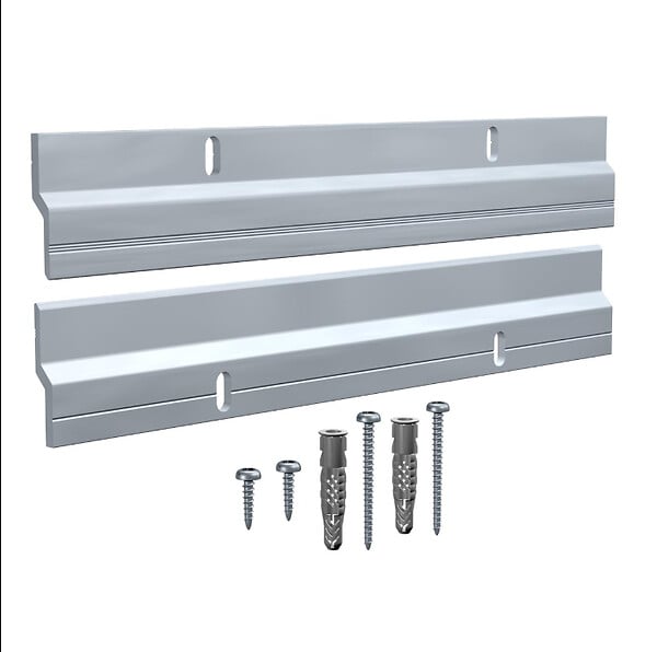 ARTITEQ - Set de barres d'accrochage PowerBar Z100 - 200 cm Newly - fixation au dos du cadre - large