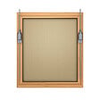 ARTITEQ - Pack de 2 Attaches autobloquantes à visser pour câble acier 1.5-2mm Artiteq - pour cadre en bois - vignette