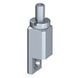 ARTITEQ - Pack de 2 Attaches autobloquantes à visser pour câble acier 1.5-2mm Artiteq - pour cadre en bois - vignette