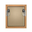 ARTITEQ - Attaches à visser pour cadre en bois - 4 pièces - 16 vis fournis - vignette