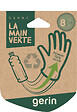 GERIN - Gants la main verte t8 - vignette