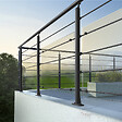 KORDO - Supports de fixation pour panneau de protection, noir, Kordo - vignette
