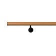 KORDO - Kit main courante aluminium subblimation bois avec supports de fixation 2 m, Opalu Kordo - vignette