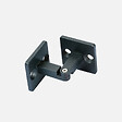 KORDO - Accessoire de jonction de main courante pour escalier noir, Universo KORDO - vignette