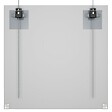 ARTITEQ - Pack 4 plaques adhésives 4.5 x 4.5 cm pour Dibond - 1kg - Accrochage Tableau Artiteq - vignette