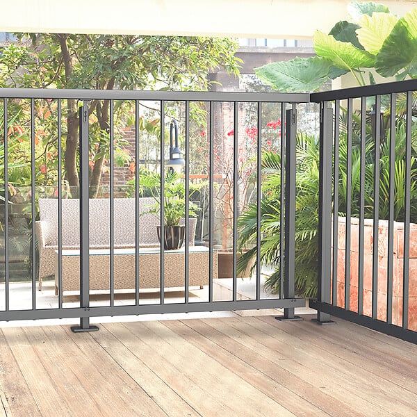 KORDO - Kit de remplissage aluminium gris anthracite pose à plat, Lynea KORDO - large