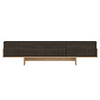 HABITAT ET JARDIN - Meuble TV en bois "Hege" - 180 x 30 x 44 cm - Marron - vignette