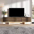 HABITAT ET JARDIN - Meuble TV en bois "Hege" - 180 x 30 x 44 cm - Marron - vignette