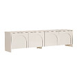 HABITAT ET JARDIN - Meuble TV en bois "Aurelia" - 180 x 32 x 45 cm - Crème - vignette