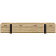 ID MARKET - Meuble TV 180 cm suspendu PHOENIX 3 portes design industriel - vignette