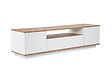 HABITAT ET JARDIN - Meuble TV en bois "Veramont" - 180 x 44 x 44 cm - Marron - vignette