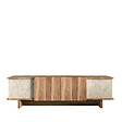 HABITAT ET JARDIN - Meuble TV en bois "Diana" 180 x 33 x 50 cm - Travertin - vignette