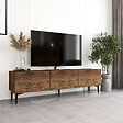 HABITAT ET JARDIN - Meuble TV en bois "Felix" - 160 x 31 x 44 cm - Marron - vignette
