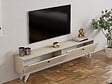 HABITAT ET JARDIN - Meuble TV en bois "Parlak" - 160 x 25 x 40 cm - Beige - vignette