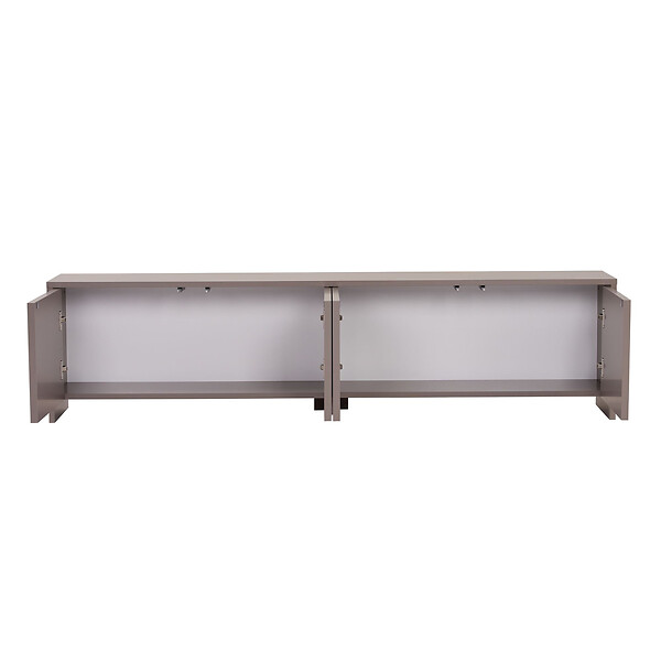 HABITAT ET JARDIN - Meuble TV en bois "Aurelia" - 180 x 32 x 45 cm - Atlas - large