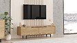 HABITAT ET JARDIN - Meuble TV en bois "Calvin" - 160 x 35 x 45 cm - Marron - vignette
