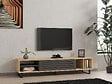 HABITAT ET JARDIN - Meuble TV en bois "Safir" 160 x 40 x 35 cm - Saphir - vignette