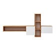 HABITAT ET JARDIN - Meuble TV en bois "Kumkuat" - 160 x 35 x 70 cm - Marron - vignette
