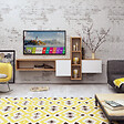 HABITAT ET JARDIN - Meuble TV en bois "Kumkuat" - 160 x 35 x 70 cm - Marron - vignette