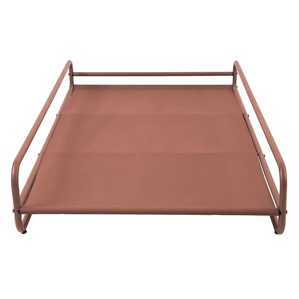 OVIALA - Structure pour méridienne de salon de jardin modulable terracotta - Mixi - large