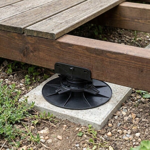 VERINDAL+ - plot pour terrasse bois réglable -  - VERINDAL Carton de 50 - large
