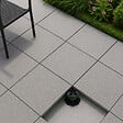 MCCOVER - Lot de 100 plots réglables 50 à 80 mm dalle et carrelage Noir - vignette