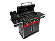 CHAR-BROIL - Barbecue à gaz et à charbon Gas2Coal 2.0 4B + Housse de protection + Plancha - Char-Broil - vignette