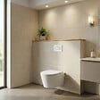 ROCA - Pack WC suspendu complet avec bâti-support Roca, cuvette sans bride et abattant soft-Close - vignette