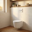 ROCA - Pack WC suspendu complet avec bâti-support Roca, cuvette compacte sans bride et abattant soft-close - vignette