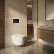 ROCA - Pack WC suspendu complet avec bâti-support Roca, cuvette sans bride et abattant soft-Close - vignette