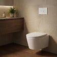 ROCA - Pack WC suspendu complet avec bâti-support Roca, cuvette design sans bride et abattant soft-close - vignette