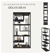 TECTAKE - Étagère VENDA avec 6 compartiments, look industriel 85x35x188cm noir - vignette