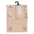 ATMOSPHERA - Voilage Noa motif rayures plissées140x240cm beige - vignette